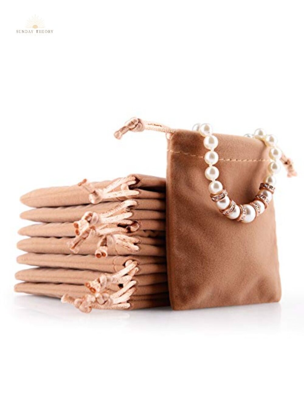 50 Velvet Drawstring Pouches 3.5x2.8 Jewelry Bags Gift Bags